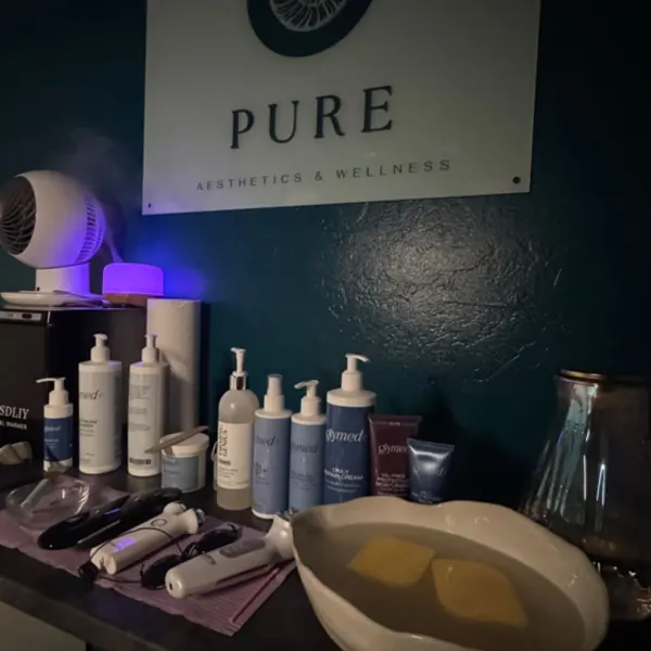 Nail work by Pure Aesthetics & Wellness